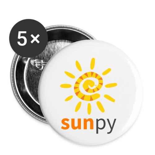 SunPy Official Logo - Buttons small 1'' (5-pack)