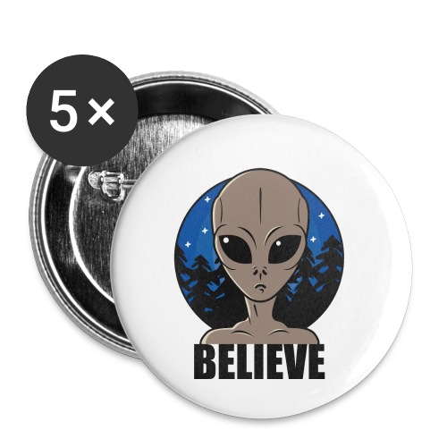 Believe - Buttons small 1'' (5-pack)