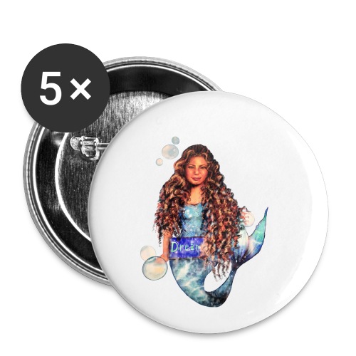 Mermaid dream - Buttons small 1'' (5-pack)