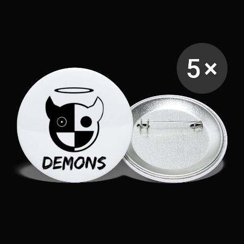 Demons - Buttons small 1'' (5-pack)