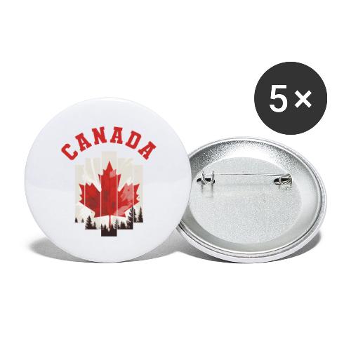 Creative Spirit of Canada - Buttons small 1'' (5-pack)