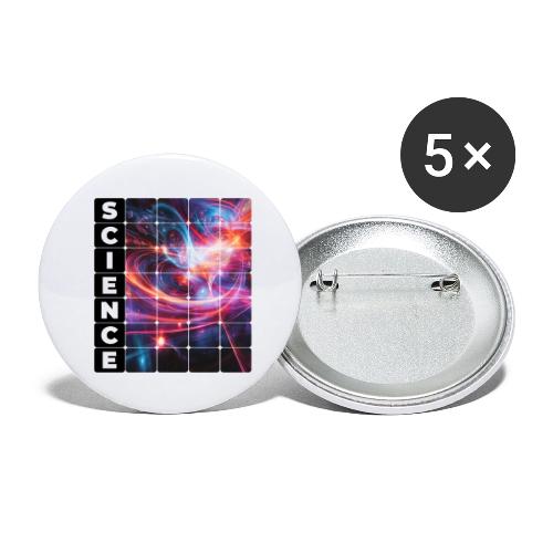The Chaos of Science - Buttons small 1'' (5-pack)
