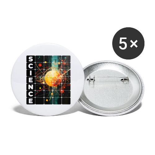 Core of Science - Buttons small 1'' (5-pack)
