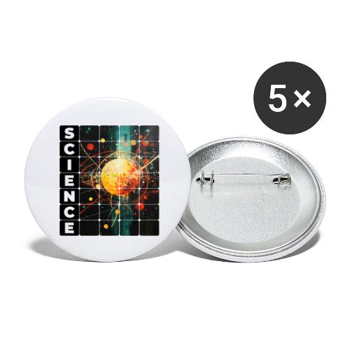 Core of Science - Buttons small 1'' (5-pack)