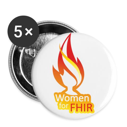 Women for HL7 FHIR - Buttons small 1'' (5-pack)