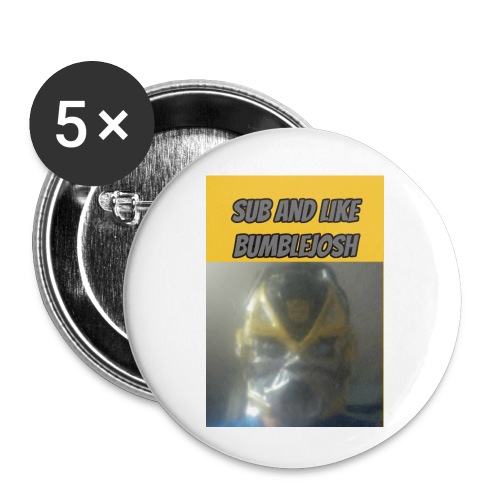 Redesigned New bumblejosh merch - Buttons small 1'' (5-pack)