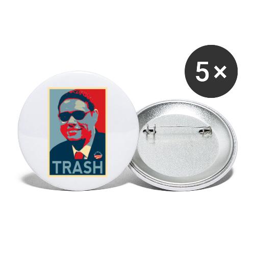 Trash - Buttons small 1'' (5-pack)
