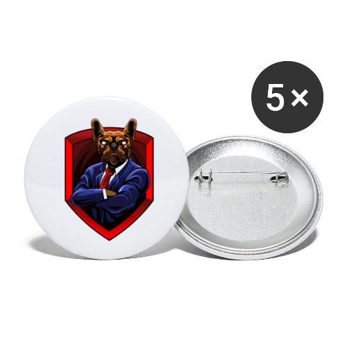 JetterBulldog no stream name - Buttons small 1'' (5-pack)