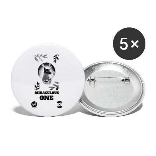 Miraculous One - Buttons small 1'' (5-pack)