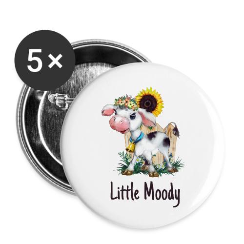 Litte Moody Cow - Buttons small 1'' (5-pack)