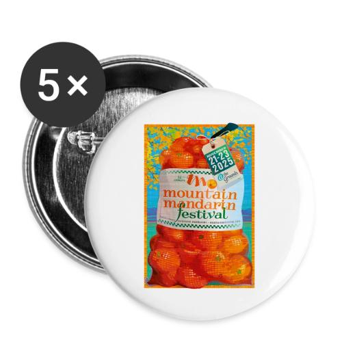 The 2025 Mandrin Festival - Buttons small 1'' (5-pack)