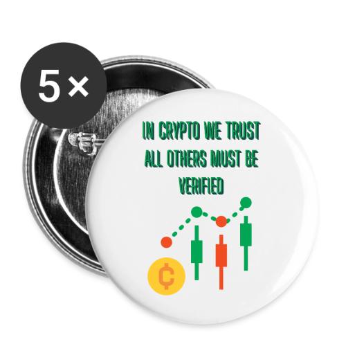 Sarcastic Bitcoin Investor T-shirt - Buttons small 1'' (5-pack)