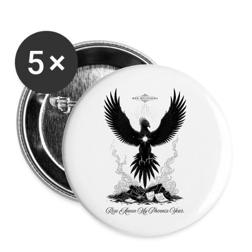 The Phoenix of Renewal T-Shirt - Buttons small 1'' (5-pack)