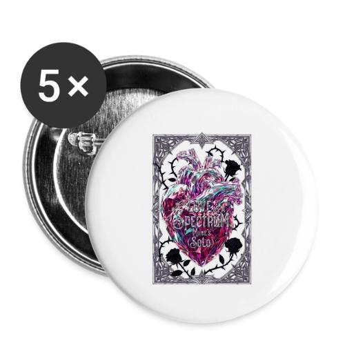 Love is a Spectrum (Mine's Solo) T-Shirt - Buttons small 1'' (5-pack)