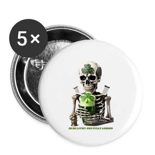Eternal Stout Skeleton Graphic Tee - Buttons small 1'' (5-pack)