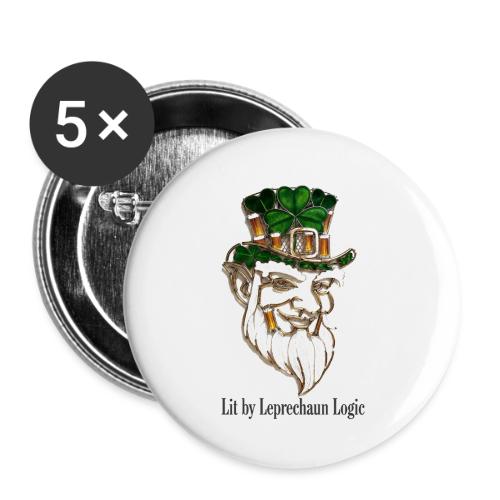 Leprechaun Lantern Mischief T-Shirt - Buttons small 1'' (5-pack)