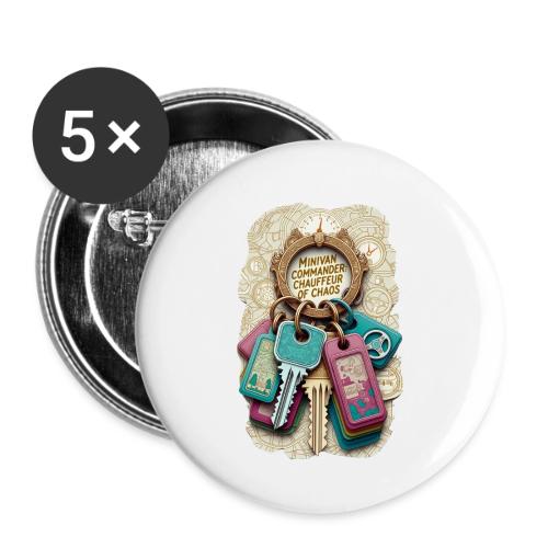 Minivan Commander T Shirt, Chauffeur of Chaos Mug - Buttons small 1'' (5-pack)