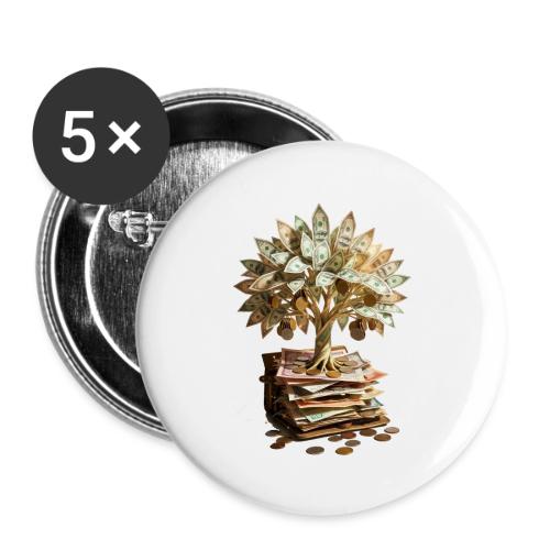 Dad Tax Collector T Shirt - Buttons small 1'' (5-pack)