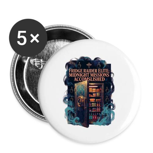 Fridge Raider Elite T Shirt - Buttons small 1'' (5-pack)