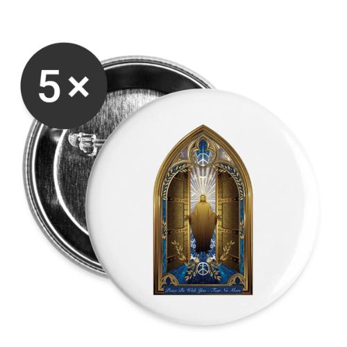Easter Peace Be With You Locked Doors T Shirt,Gift - Buttons small 1'' (5-pack)