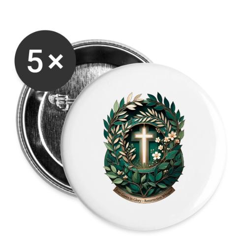 Easter Ever Green in Glory Laurel T Shirt, Gift - Buttons small 1'' (5-pack)