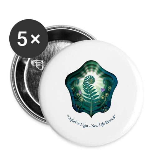 Easter Unfurl in Light Resurrection T Shirt, Gift - Buttons small 1'' (5-pack)