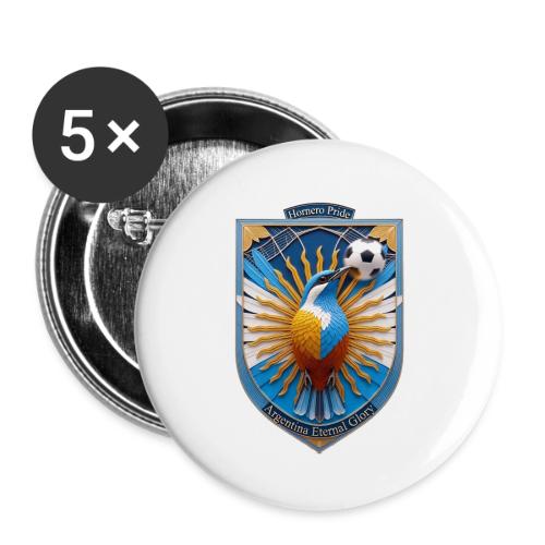 Argentina Hornero Soccer T Shirt, Football Gift - Buttons small 1'' (5-pack)