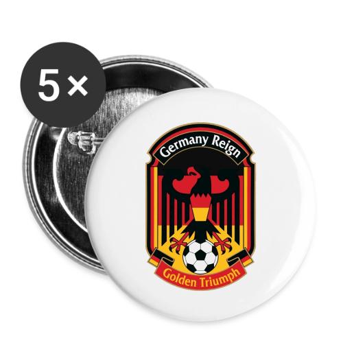 Germany Eagle Reign T-Shirt, German Flag Gift - Buttons small 1'' (5-pack)