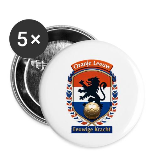 Netherlands Lion Premium T-Shirt, Dutch Flag Gift - Buttons small 1'' (5-pack)