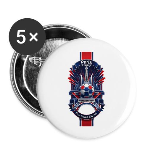 Paris Tower Legacy T Shirt, Soccer City Pride Gift - Buttons small 1'' (5-pack)