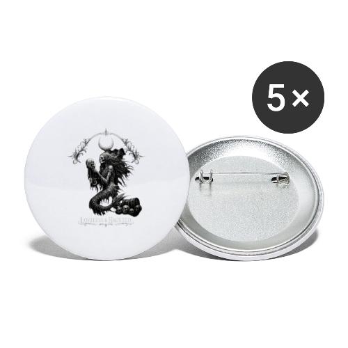 love and haunted - Buttons small 1'' (5-pack)