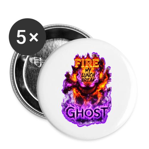 The Fire Ghost 26 - Buttons small 1'' (5-pack)