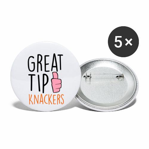 Great Tip Knackers - Buttons small 1'' (5-pack)