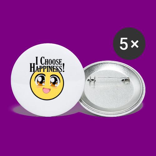 I choose happiness - A Course in Miracles - Buttons small 1'' (5-pack)