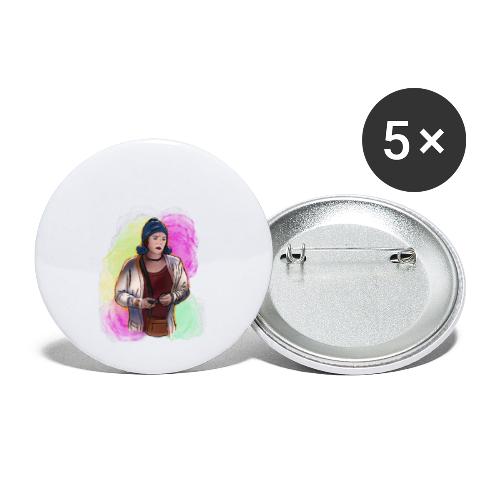 Gladys - Buttons small 1'' (5-pack)