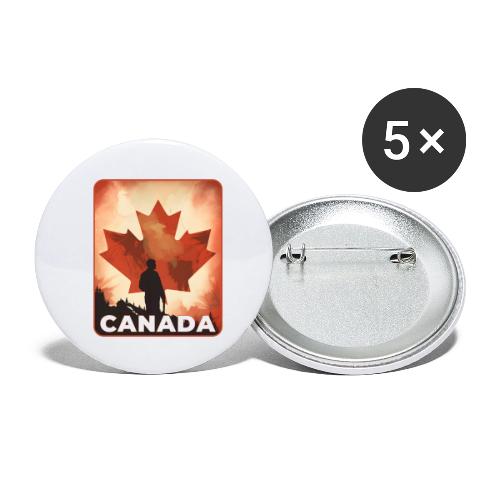 Canada Stands Tall - Buttons small 1'' (5-pack)