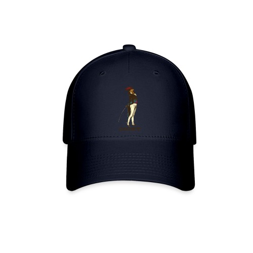 Cocky the Vintage Rooster Chicken - color - Flexfit Baseball Cap