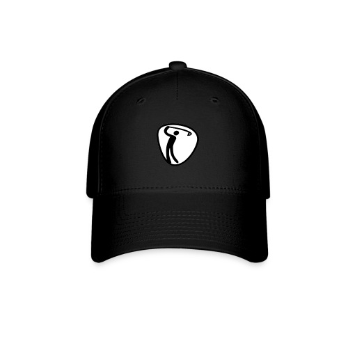 thebestdamngolfsiteperiod.com logo-white - Flexfit Baseball Cap