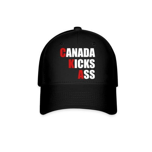 Canada Kicks Ass Vertical - Baseball Cap
