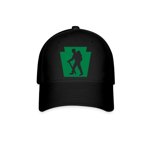 PA Keystone w/Male Hiker - Baseball Cap