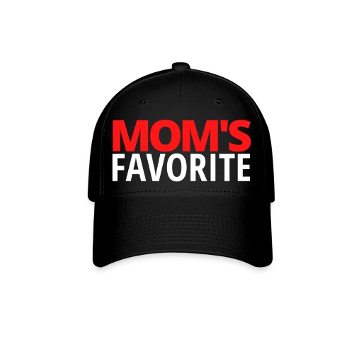 Mom's Favorite (red & white version) - Baseball Cap