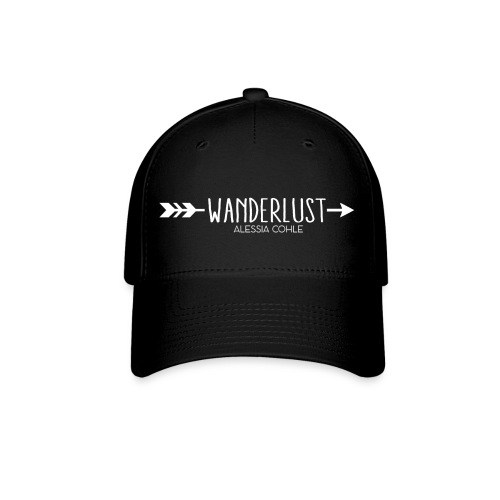 Wanderlust (white logo) - Baseball Cap
