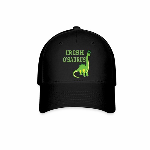 St Patrick's Day Irish Dinosaur St Paddys Shamrock - Baseball Cap