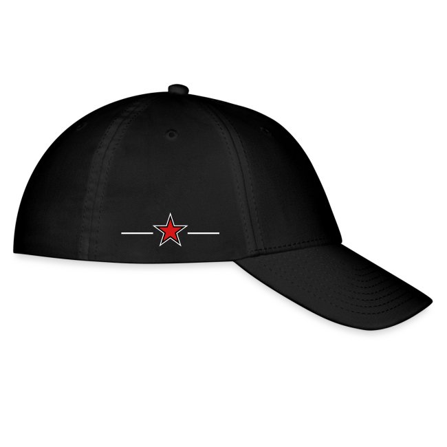 Paul Cates Stable dark hat with side decals