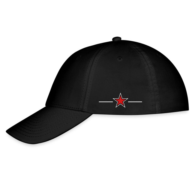 Paul Cates Stable dark hat with side decals