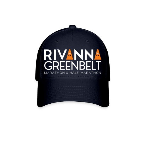 RIVANNA GREENBELT (all white text) - Flexfit Baseball Cap