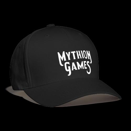 Mythion Logo White - Flexfit Baseball Cap