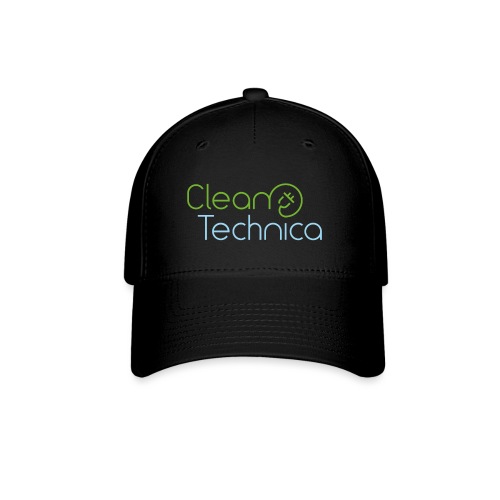 CleanTechnica Logo 2 - Flexfit Baseball Cap