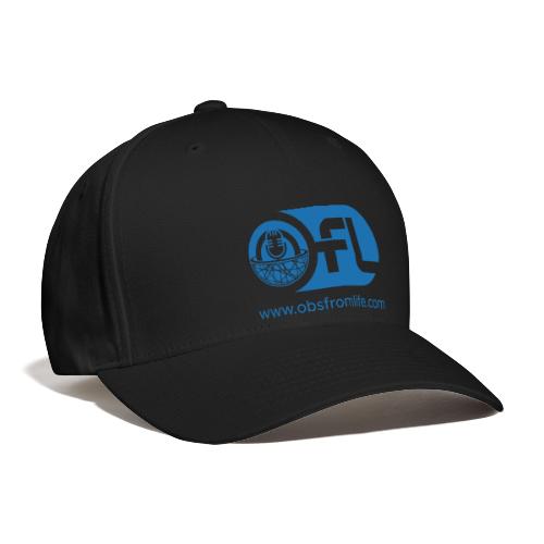 Observations from Life Logo with Web Address - Flexfit Baseball Cap