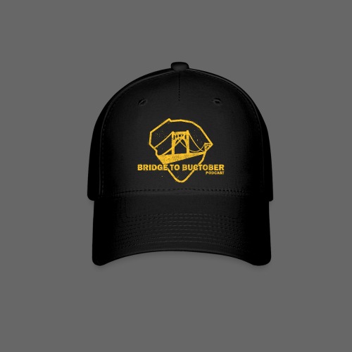 Bridge to Buctober Logo Gold - Flexfit Baseball Cap